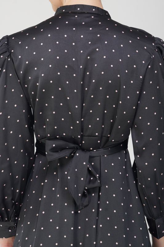 Polka Dot maxi dress