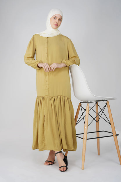 Mustard Yellow Maxi Dress