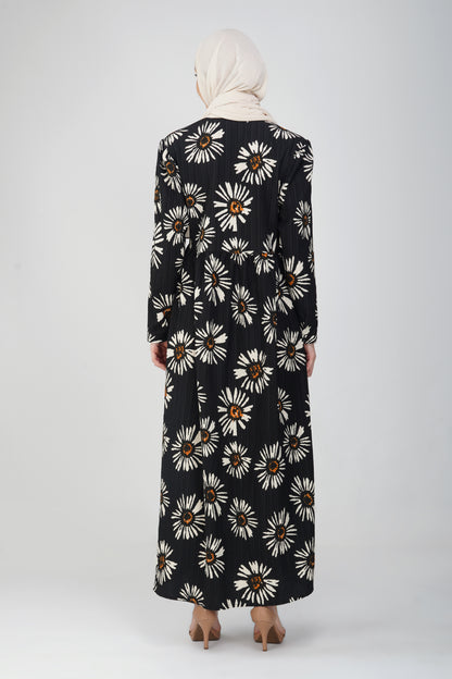 Daisy floral maxi dress