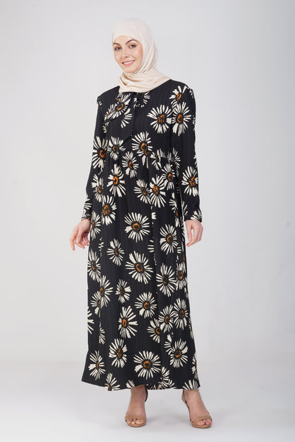 Daisy floral maxi dress