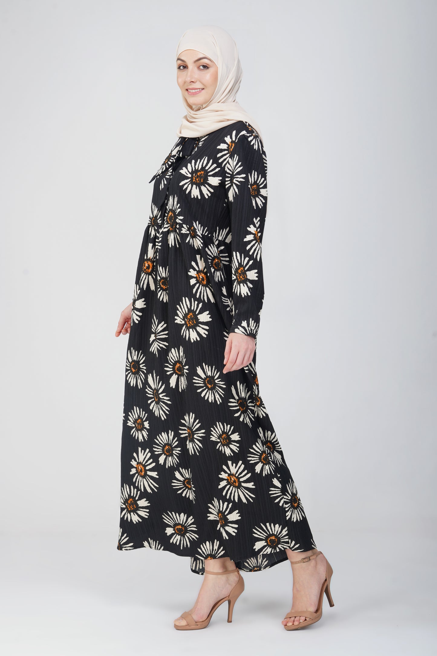 Daisy floral maxi dress