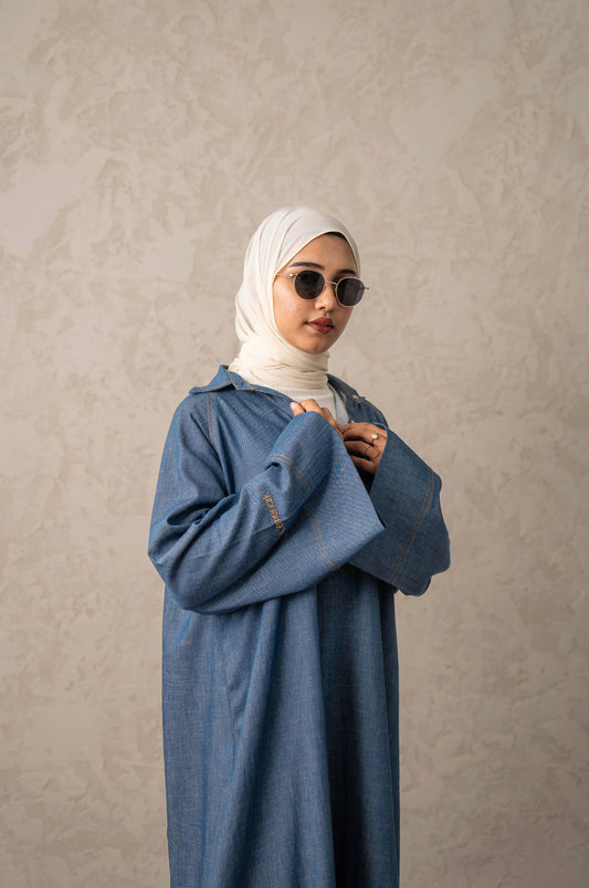 Azure Abaya Dress
